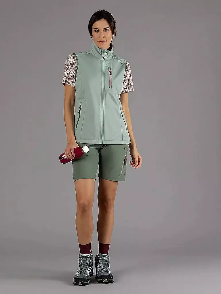 CMP | Damen Short Bermuda Stretch | Verde scuro