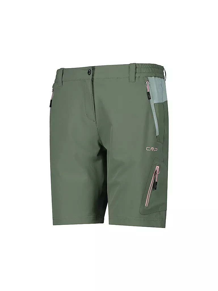 CMP | Damen Short Bermuda Stretch | Verde scuro