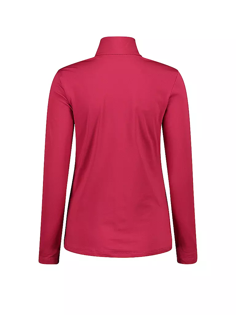CMP | Damen Unterzieh Zipshirt Sweat Softtech | Rosso