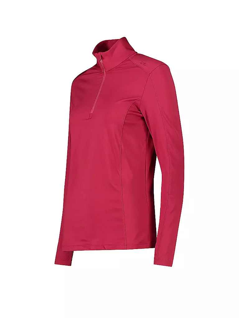 CMP | Damen Unterzieh Zipshirt Sweat Softtech | Rosso