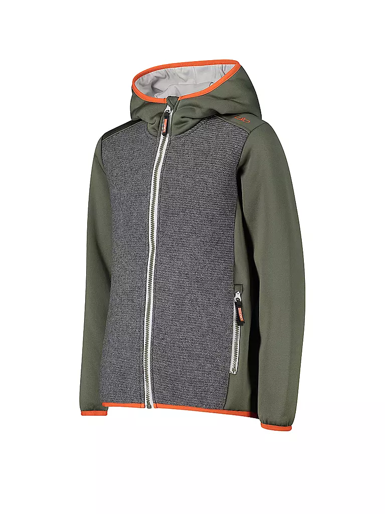 CMP | Jungen Fleecejacke Hoodie | Grigio