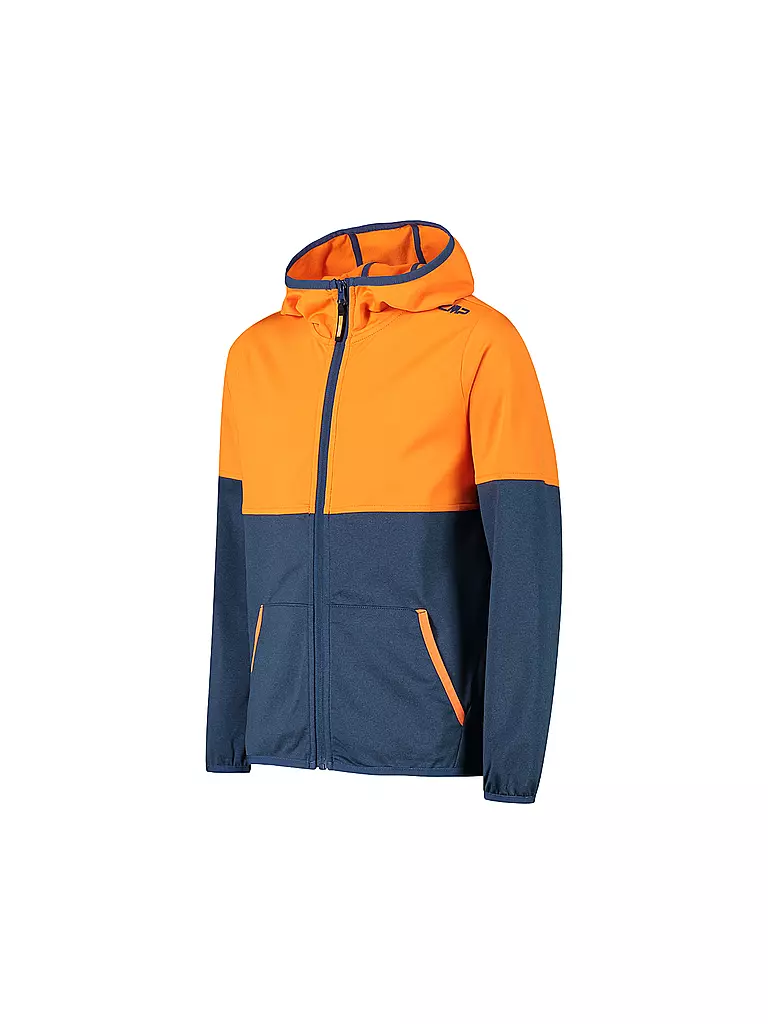 CMP | Jungen Wanderjacke Stretch Hoodie | Arancione