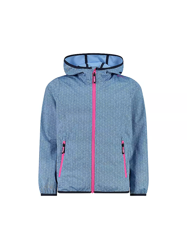 CMP | Mädchen Softshelljacke Light  Hoodie | Blu chiaro
