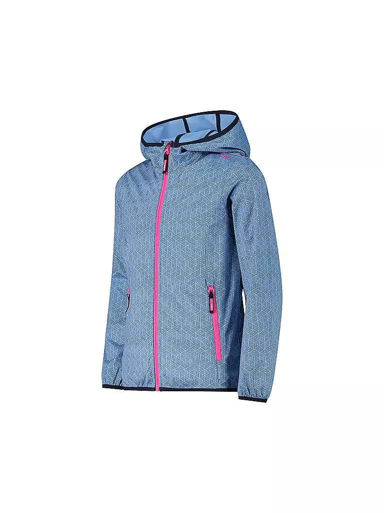 CMP | Mädchen Softshelljacke Light  Hoodie | Blu chiaro