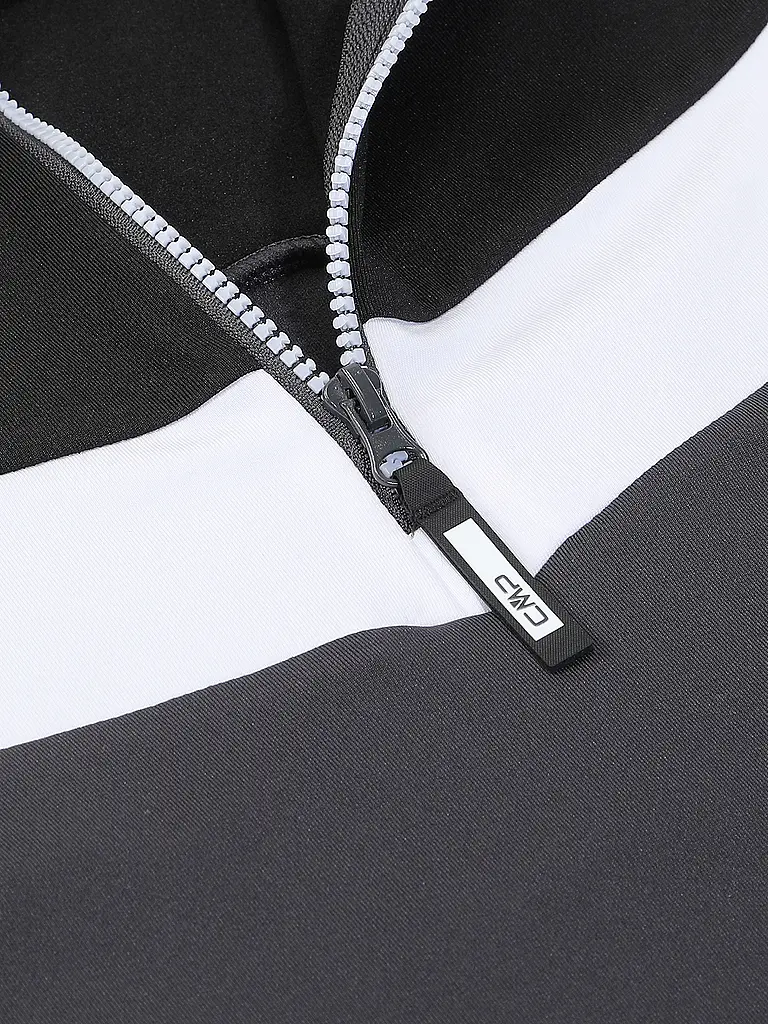 CMP | Maglia intima con zip da ragazzo | Nero