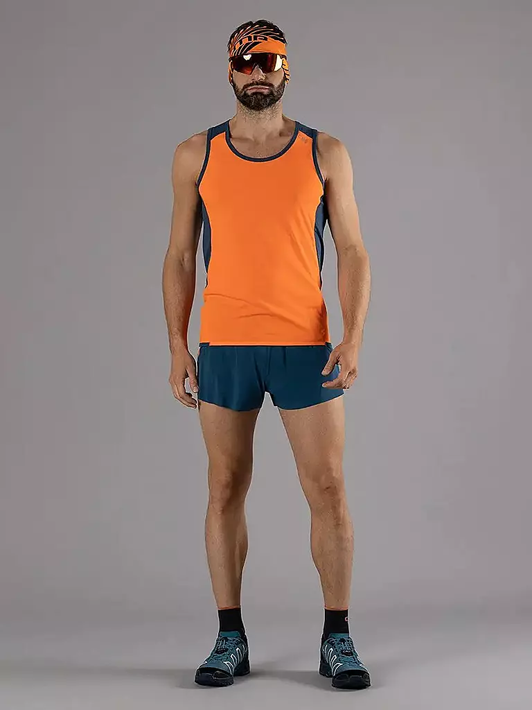 CMP | Stirnband Stretch Jersey Logo | Arancione