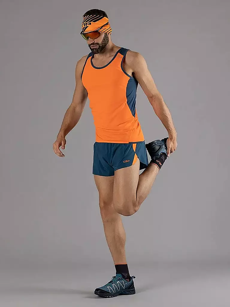 CMP | Stirnband Stretch Jersey Logo | Arancione