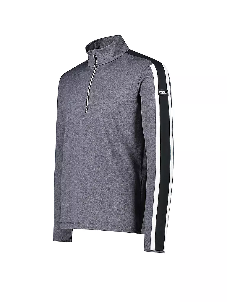 CMP | Zipshirt intimo da uomo Softtech Melange anni '70 |