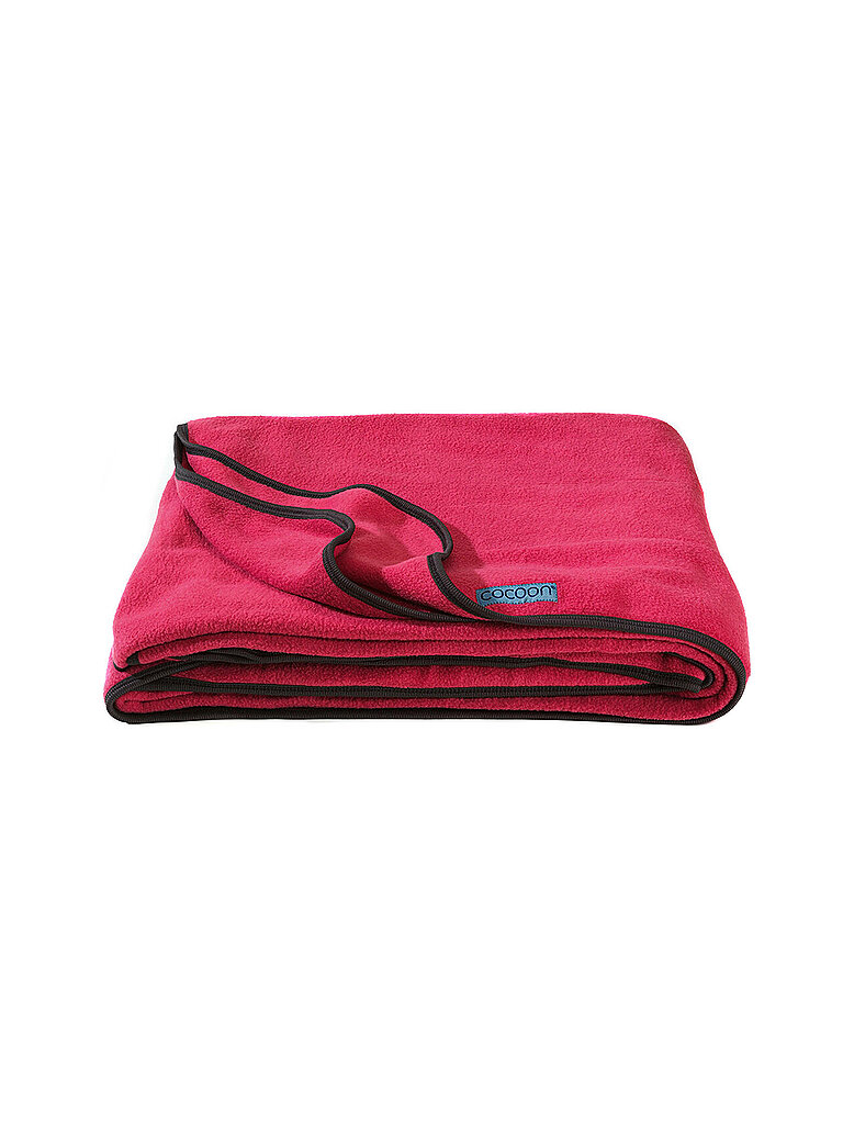Fleecedecke Coperta in pile 200x160 cm rosso