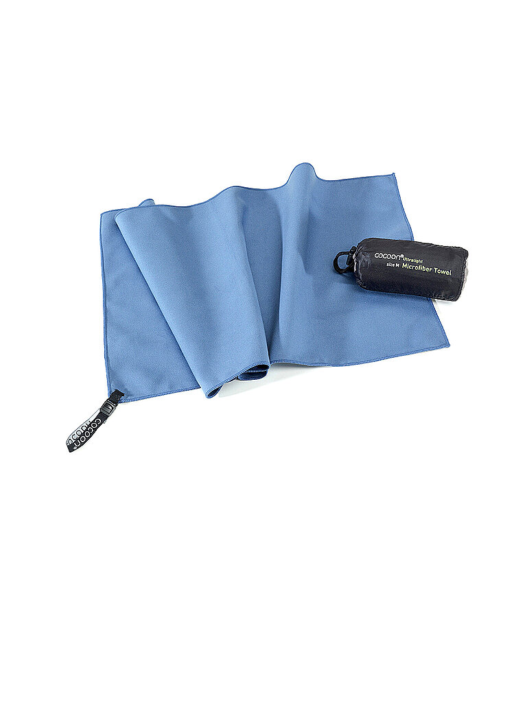 Telo da viaggio Towel Ultralight in microfibra blu XL/150*80
