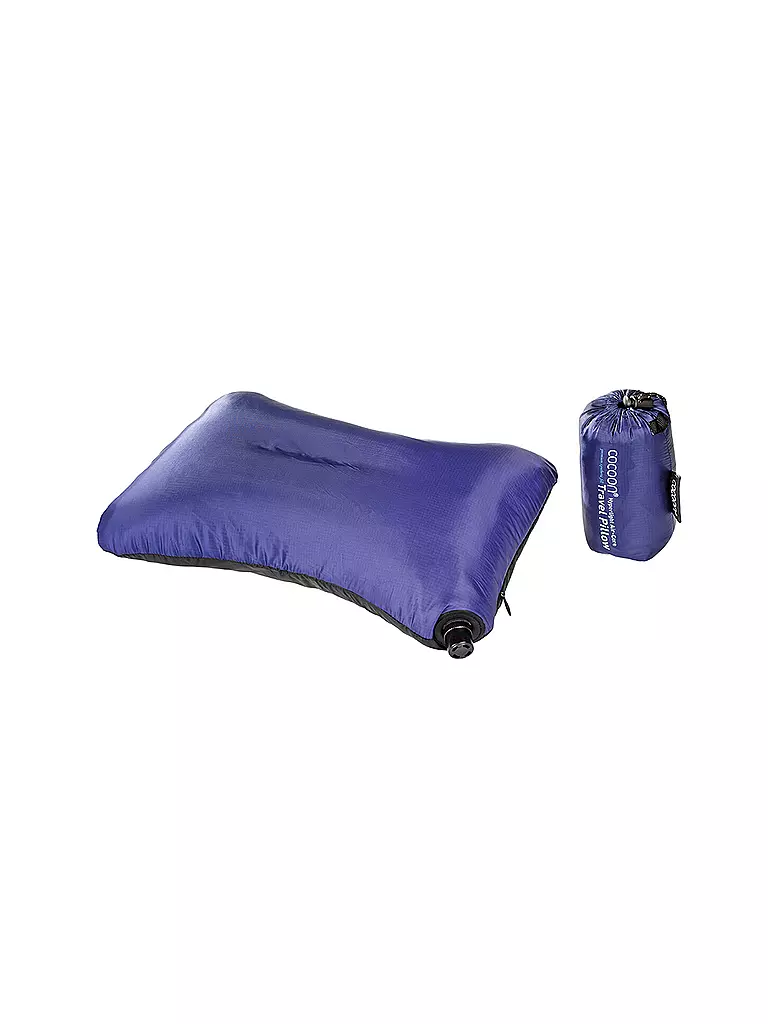 COCOON | Cuscino da viaggio Aircore Pillow Microlight | Blu