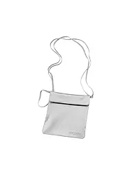 COCOON | Portafoglio Segreto per Passaporto in Seta | Grigio chiaro