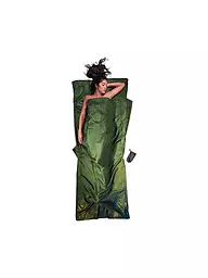 COCOON | Sacco a pelo da viaggio Travelsheet in seta | Verde