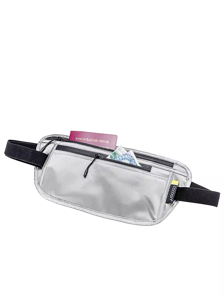 COCOON | Secret Waist Wallet Silk | Grigio chiaro