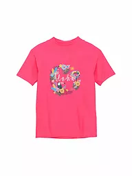 COLOR KIDS | Beachshirt da bambina con stampa | Fucsia