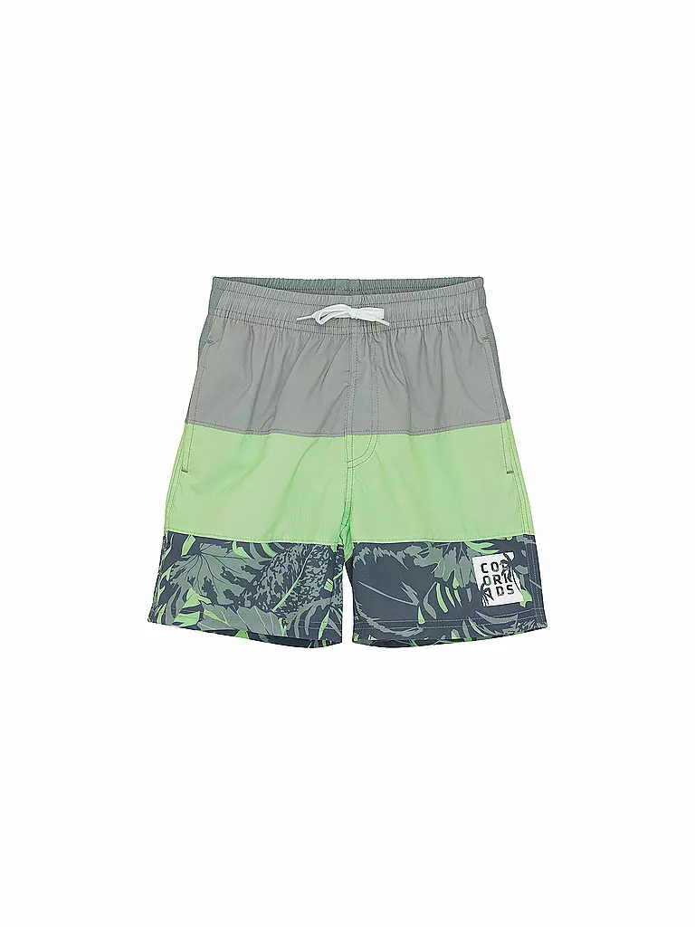COLOR KIDS | Costume da bagno da ragazzo colorblock | Verde chiaro