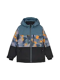 COLOR KIDS | Giacca da sci colorblock da ragazzo | Blu scuro