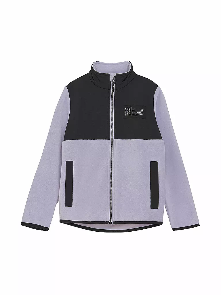 COLOR KIDS | Giacca in pile da ragazza | Lilla