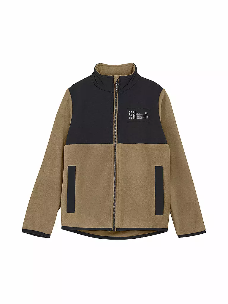 COLOR KIDS | Giacca in pile da ragazzo | Grigio