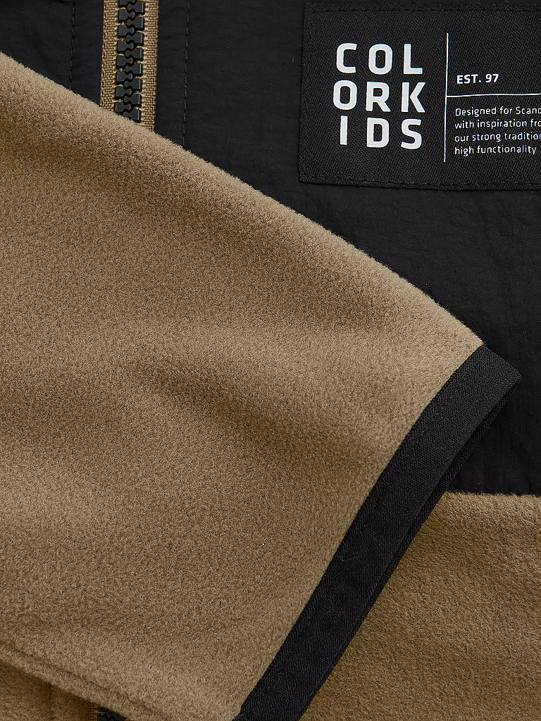 COLOR KIDS | Giacca in pile da ragazzo | 