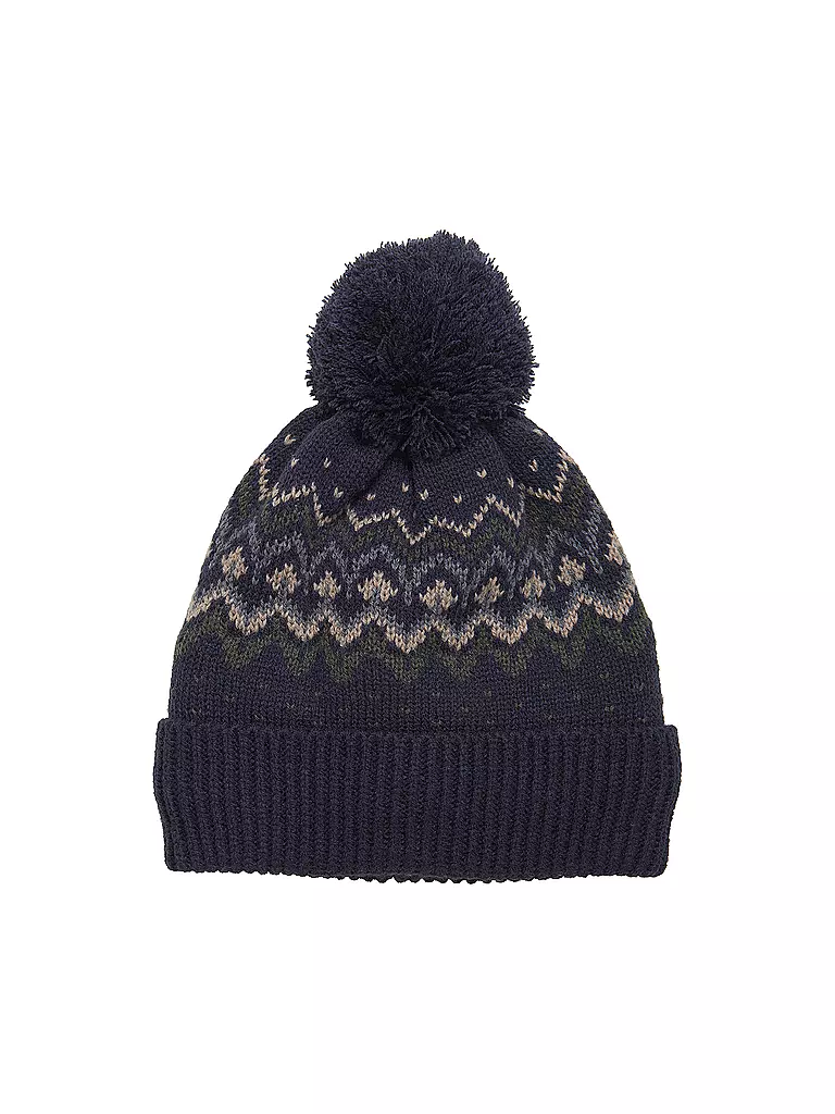 COLOR KIDS | Kinder Mütze Pattern | Blu scuro