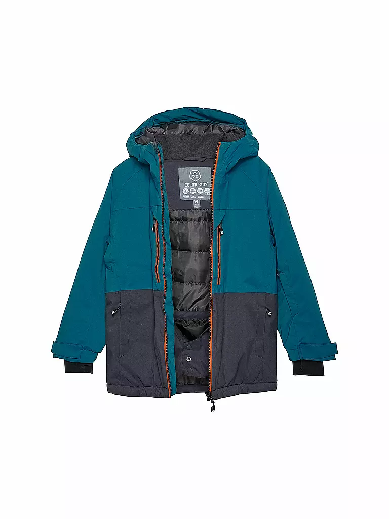 COLOR KIDS | Kinder Skijacke Colorblock | Blu