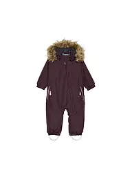 COLOR KIDS | Kinder Skioverall Fake Fur | Marrone