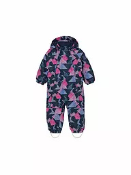 COLOR KIDS | Tuta da sci per neonati W. 2 Zip-AOP | Fucsia