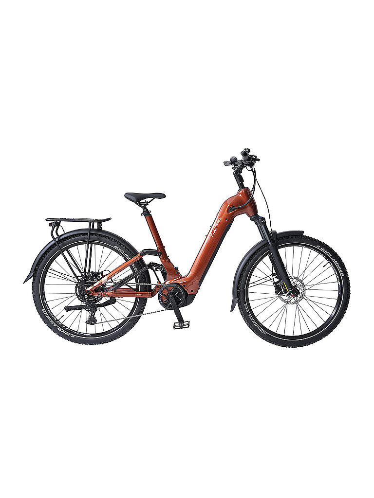 E-Trekkingbike da donna Cairon C FS 2.0 rosso M