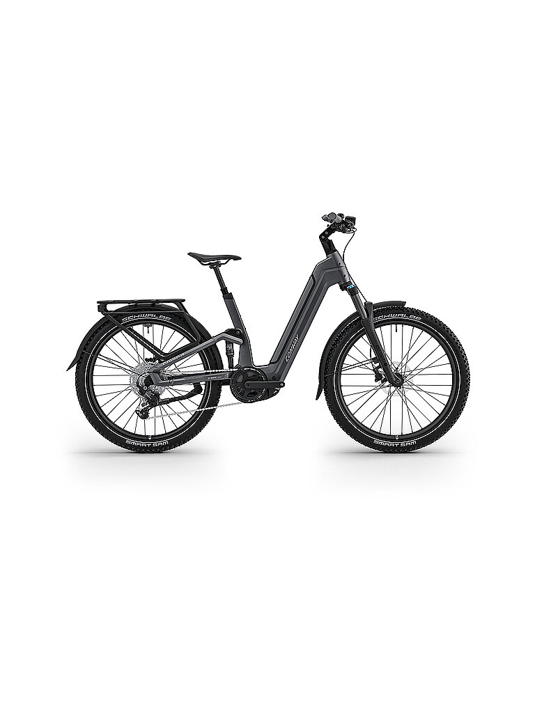 E-Bike Cairon C FS 2.0 800 SUV (Telaio Basso) grigio M