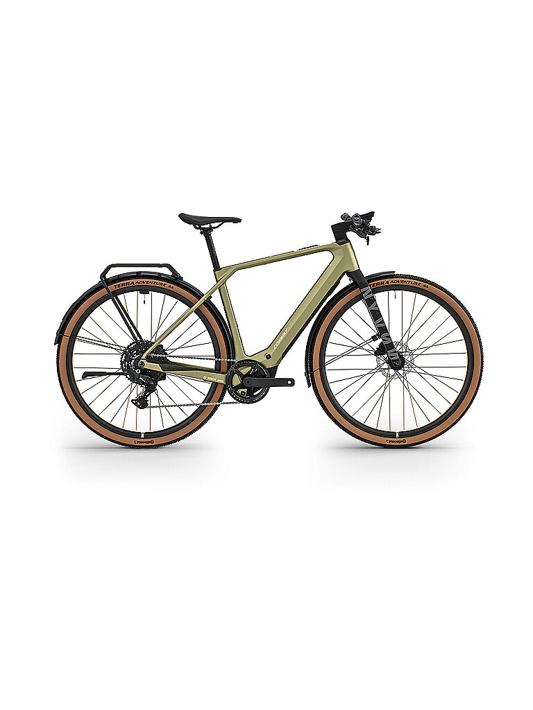 E-Gravelbike Nyvon 8.0 CF Diamant marrone L