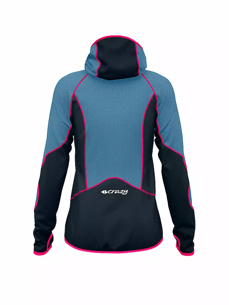 CRAZY | Damen Hybridjacke Pull Next | Petrolio