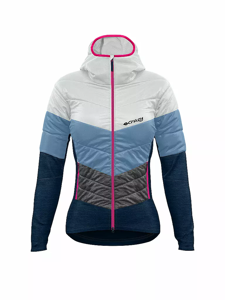 CRAZY | Damen Hybridjacke Trilogy | Petrolio