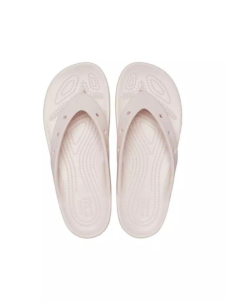 CROCS | Damen Zehentrenner Classic Platform Flip | Rosa