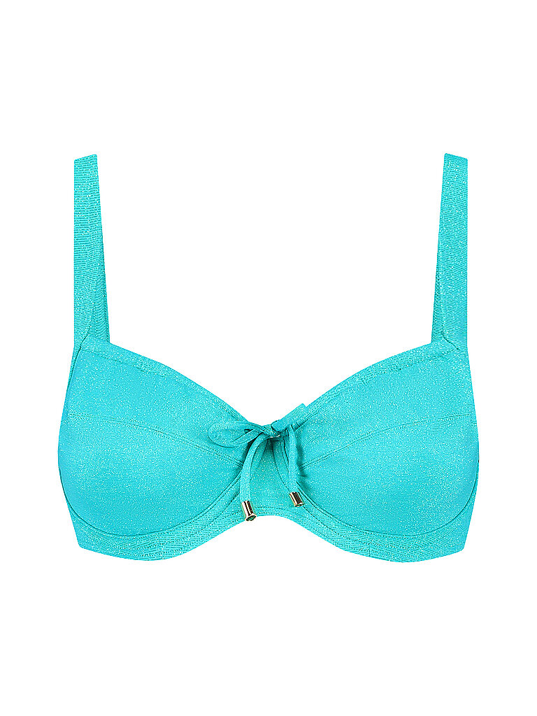 Bikinioberteil Sea Sparkle da donna turchese 42F