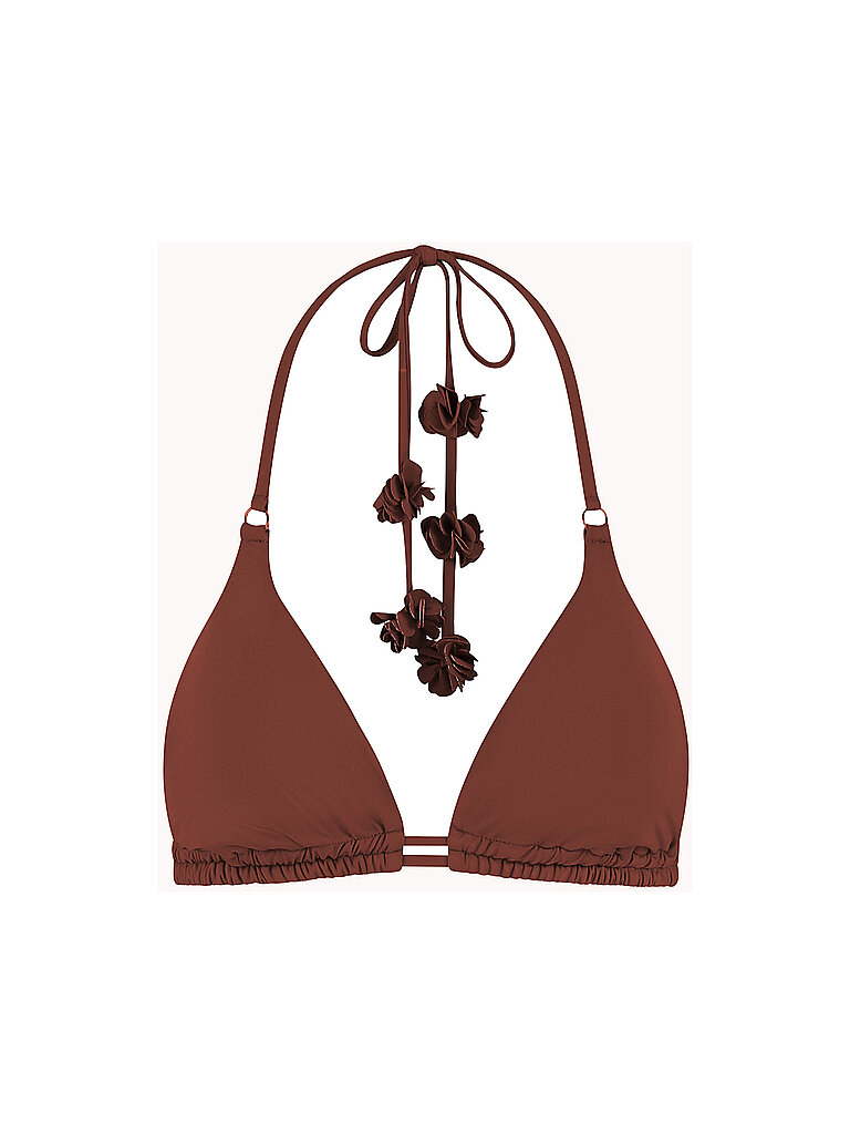 Top bikini da donna marrone 38 C/D