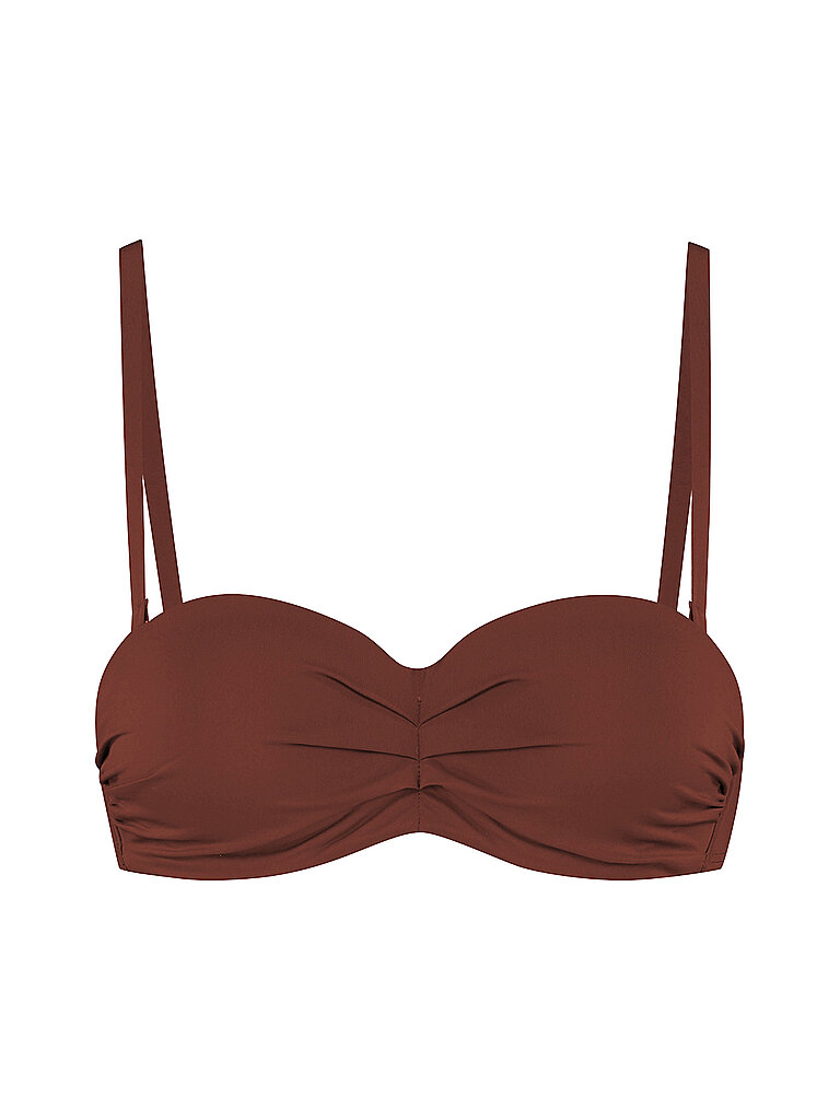 Top bikini da donna marrone 40B