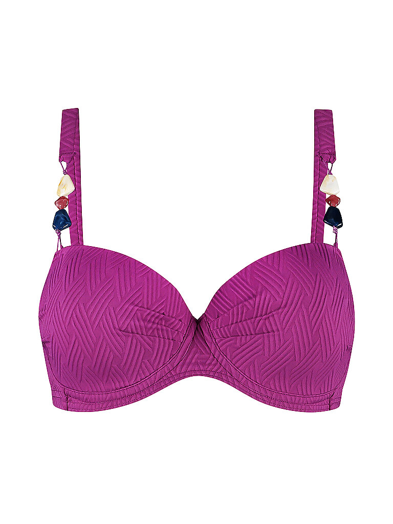 Top bikini da donna rosa 40F