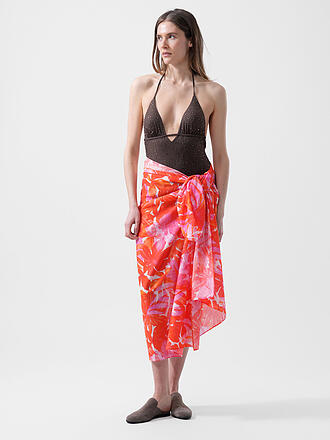 DARLING HARBOUR | Pareo da donna grande con fiori hawaiani