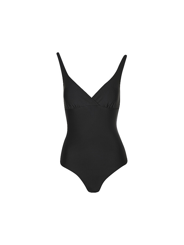 Costume da bagno da donna con scollo a V nero 38