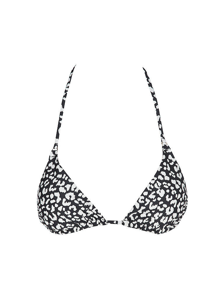 Top bikini triangolo da donna nero 40