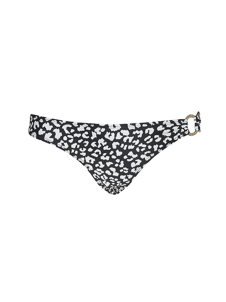 Slip bikini da donna con anello decorativo nero 40