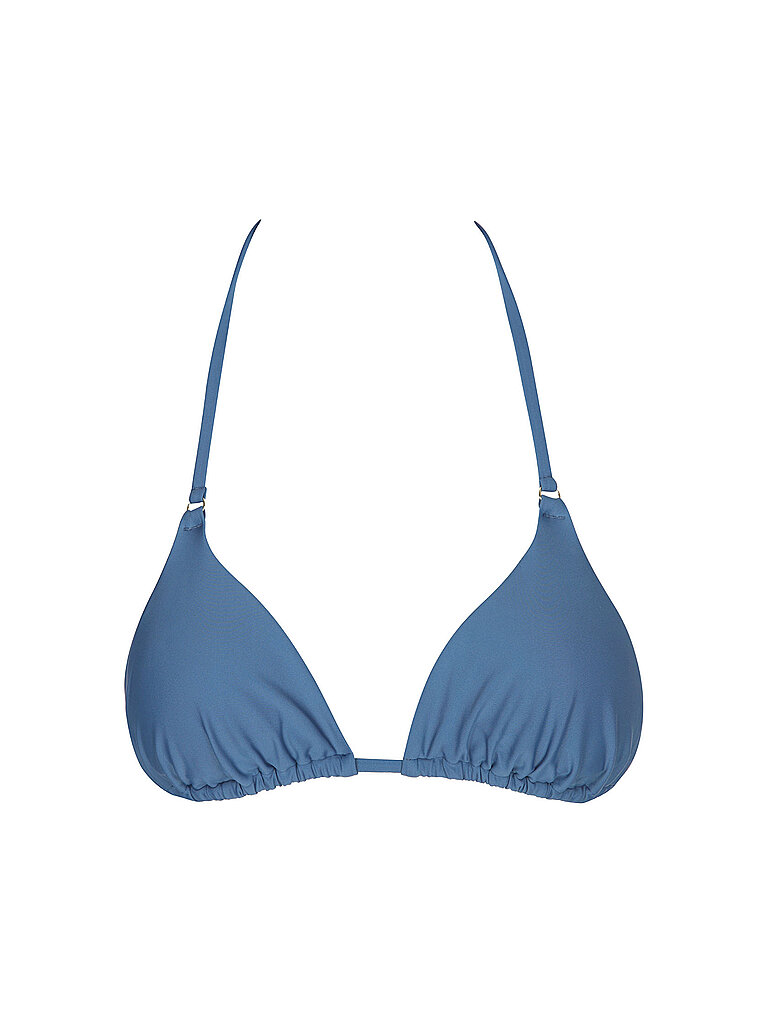 Bikinioberteil da donna a triangolo blu 42