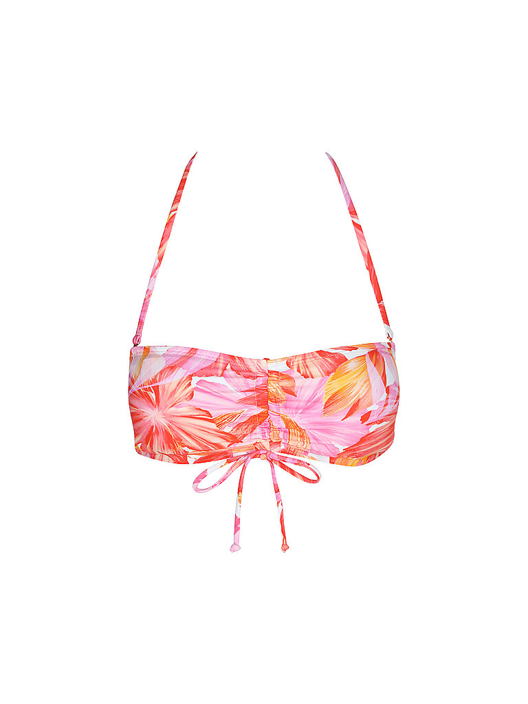 Top bikini da donna New Bandeaux rosso 42