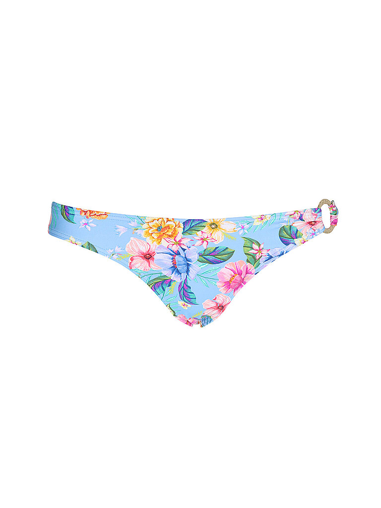 Slip bikini da donna con anello decorativo multicolore 36