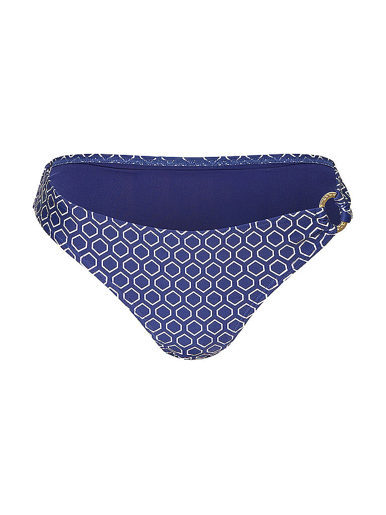 Bikini da donna con anello decorativo blu 42