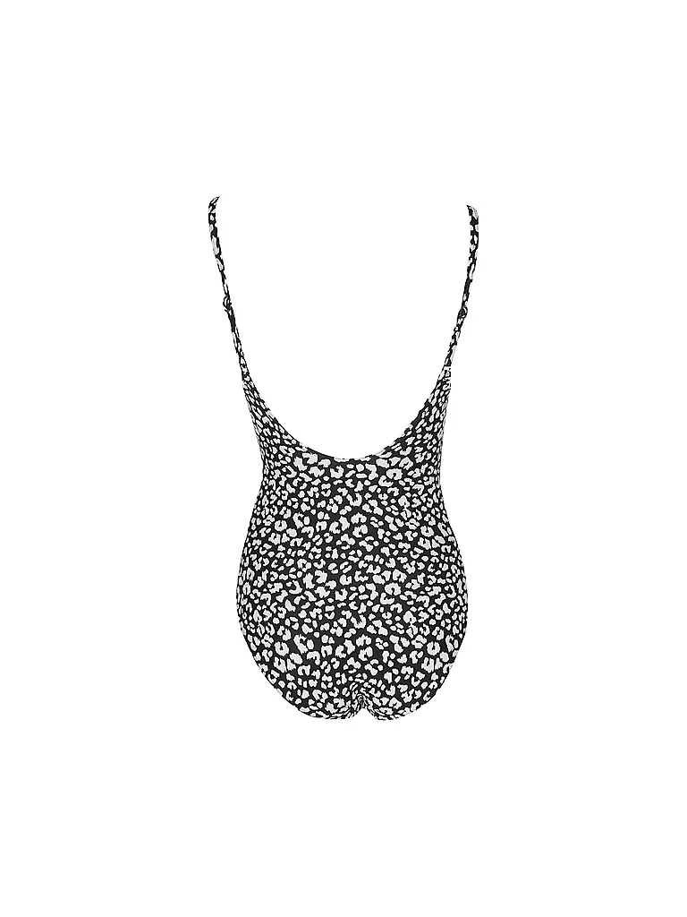 DARLING HARBOUR | Costume da bagno da donna con scollo a V | Nero