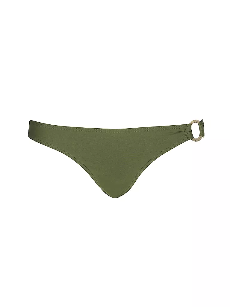 DARLING HARBOUR | Slip bikini da donna con anello decorativo | Oliva