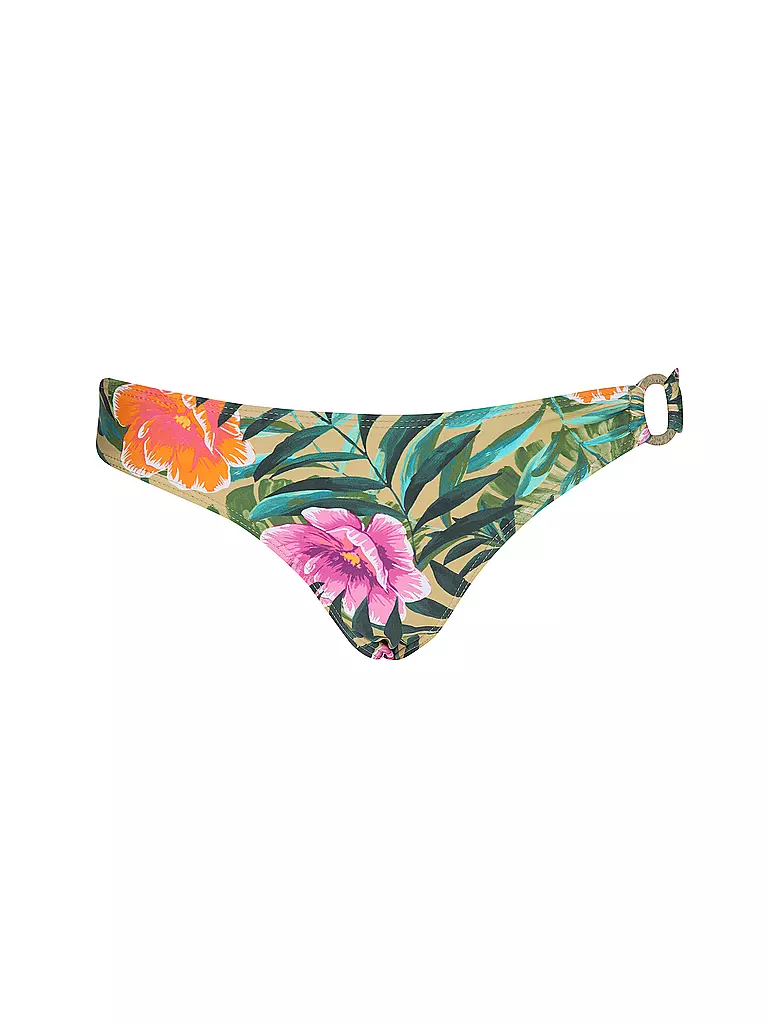 DARLING HARBOUR | Slip bikini da donna con anello decorativo | Verde