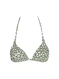 DARLING HARBOUR | Top bikini triangolo da donna | Oliva